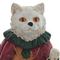 Фигурка декоративная &quot;Кот&quot; с часами, L14 W13 H41 см