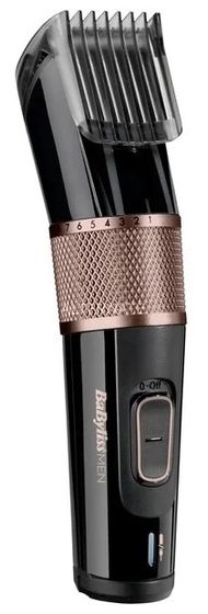 Машинка для стрижки Babyliss E974E аккум./сеть (насадок 1шт) черный/коричневый
