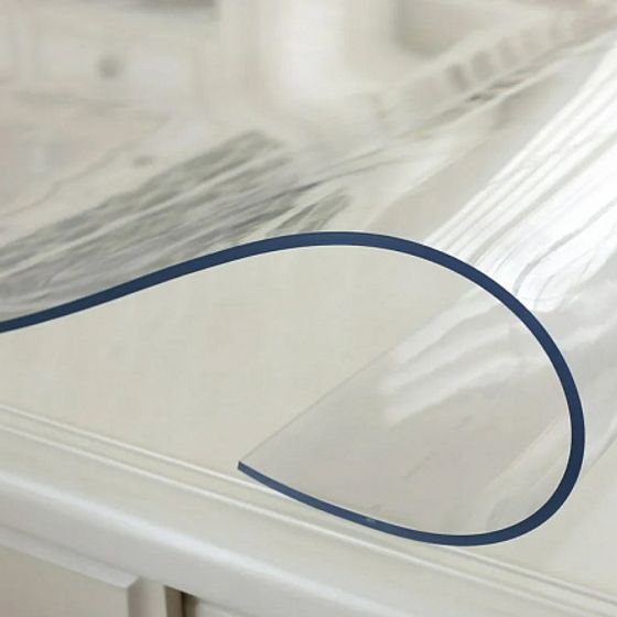 Скатерть ЖИДКОЕ СТЕКЛО 120x80см 1.2мм