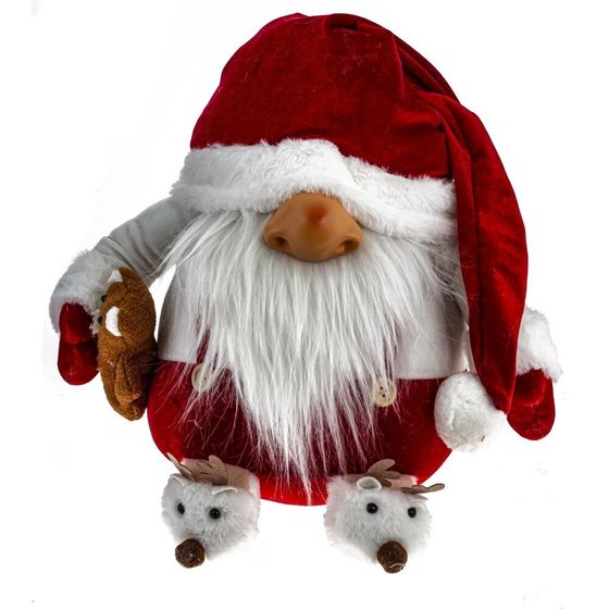 Игрушка набивная &quot;Гном&quot;, L37 W21 H80/32 см