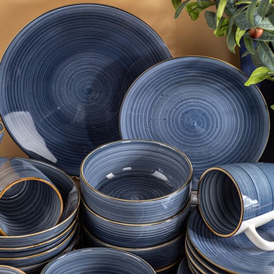 Тарелка суповая TWIST грозовое небо 19см