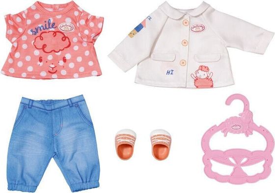 Baby Annabell Little Play Outfit Комплект одежды для куклы ,704127