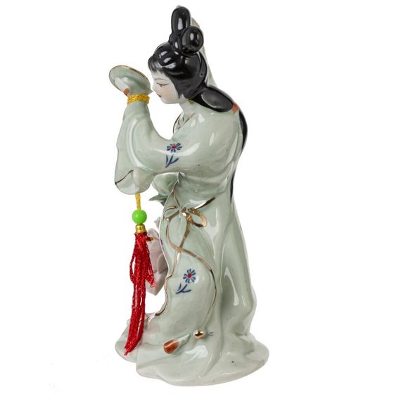 Фигурка декоративная &quot;Гейша&quot; (блок 4 шт), Д11,5 Ш6,5 В15 см, 4в.