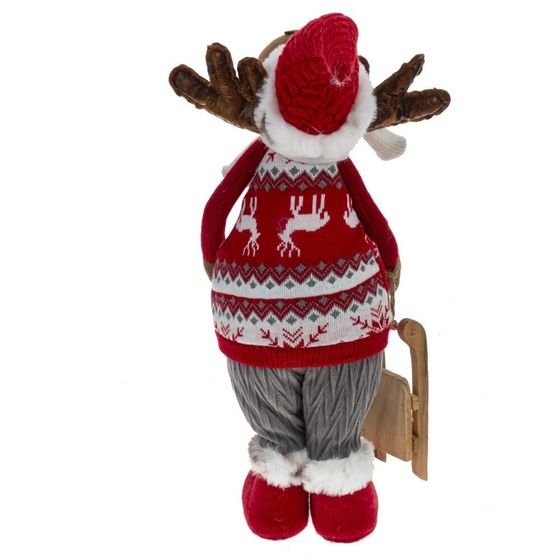 Игрушка набивная &quot;Олень&quot;, L24 W15 H58 см