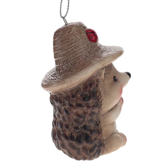 Изделие декоративное подвесное &quot;Ёжик&quot;, L6 W6 H7,5 см, 2в.