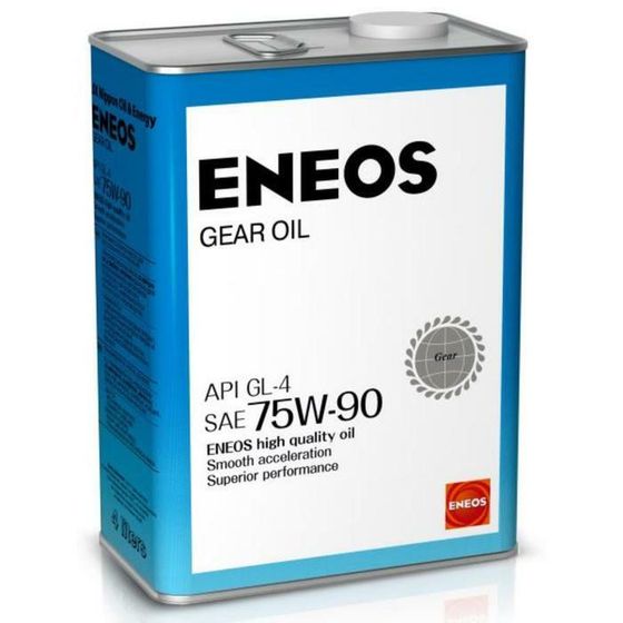 Масло трансмиссионное ENEOS GEAR GL-4 75W-90, минеральное, 4 л