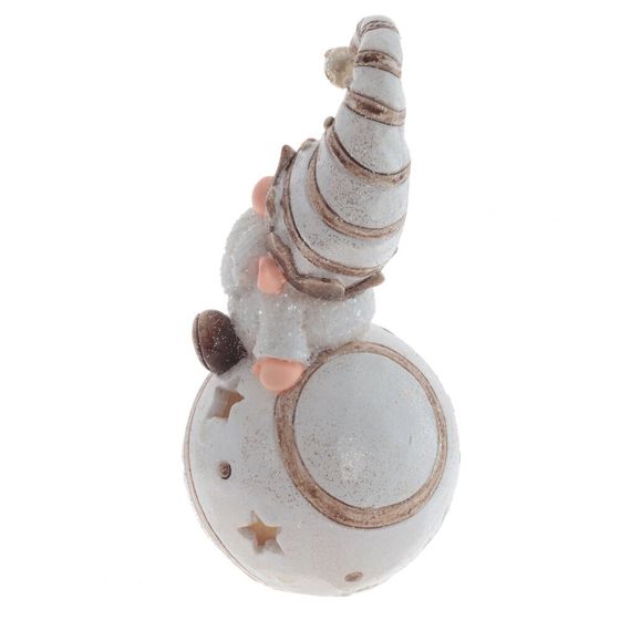 Фигурка декоративная &quot;Гном&quot; с подсветкой (LR44х2), L10 W9 H18 см, 2в.