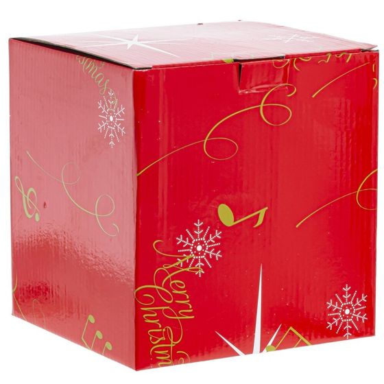 Фигурка декоративная &quot;Рождество&quot; (4 мелодии, подсвет, движ, 3xAA н/п, +USB), L19 W14,5 H17 см