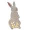 Фигурка декоративная "Заяц" (подсветка, 3xLR44 н/п), L, L7 W8 H15 см