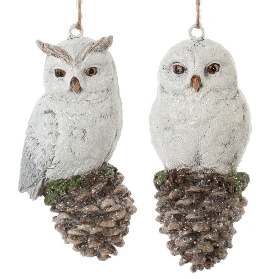 Украшение новогоднее &quot; Птичка&quot;, L8 W5,5 H13,5 см, 2в.