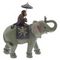 Фигурка декоративная "Обезьяна на слоне", L19 W7 H19,5 см