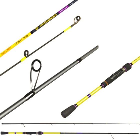 Спиннинг Lucky John Progress JIG V2 27, тест 8-27 г., длина 2,49 м.