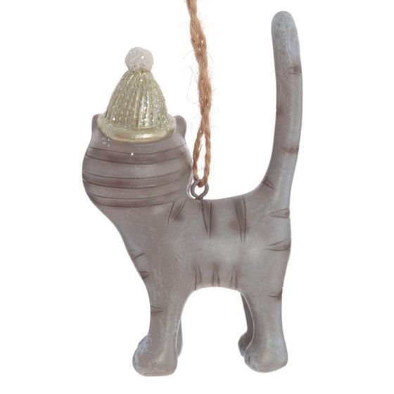 Изделие декоративное подвесное &quot;Котёнок&quot;, L6,5 W3 H10 см, 2в.