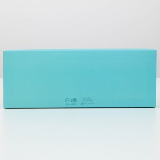 !09 Коробка (набор 5 штук) для десерта «Тиффани», 26, 2 х 8 х 9,7 см.