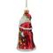 Украшение новогоднее "Дед Мороз, L6,5 W6,5 H13 см
