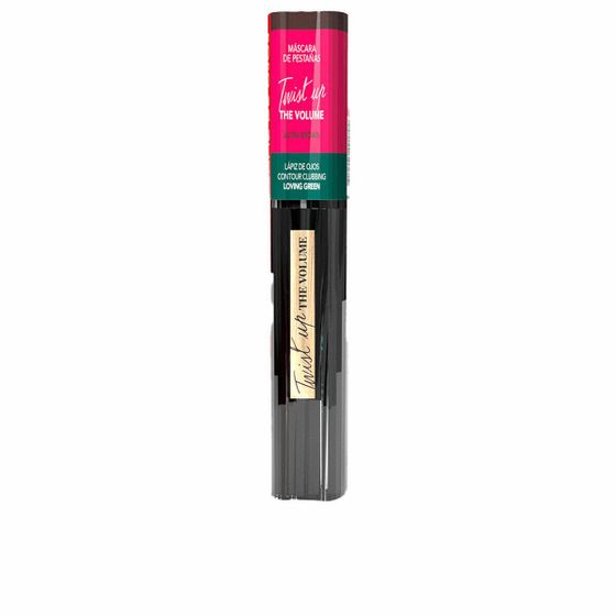 Bourjois Тушь для ресниц Twist Up 002 Ultra Brown 8 мл + Карандаш для глаз Contour Clubbing No 50 Loving Green 1.2 г