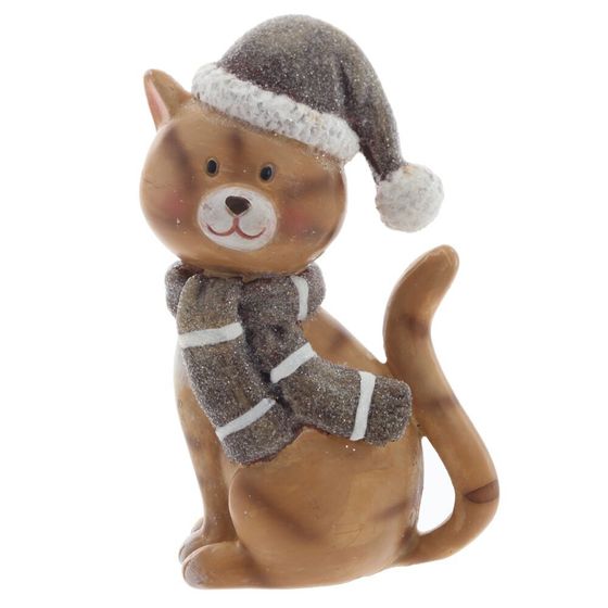 Фигурка декоративная &quot;Кошка&quot;,  L5 W4 H9 см, 2в.