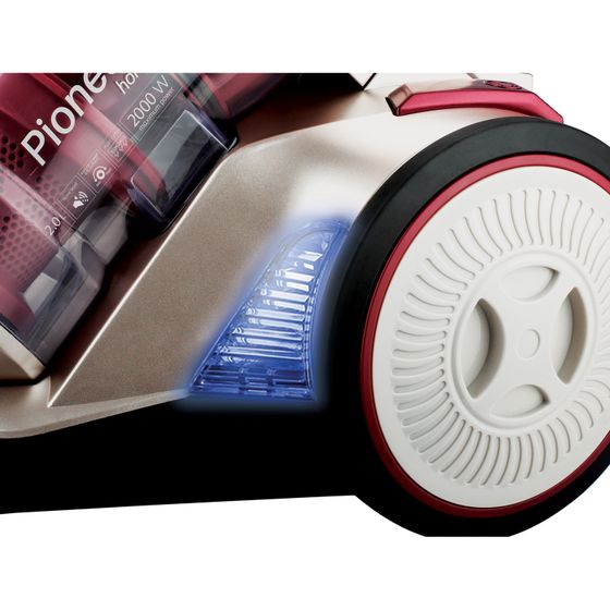 Пылесос Pioneer VC325C 2000Вт красный/золотистый