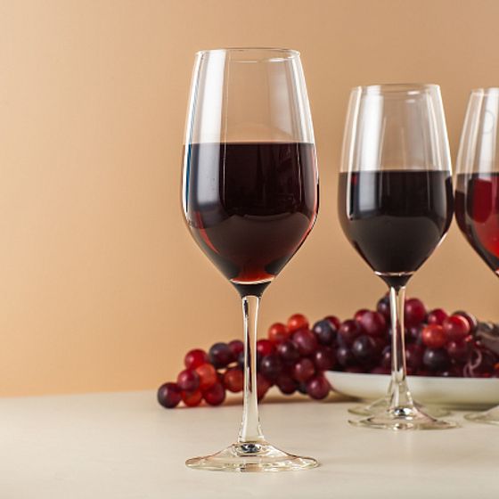 Набор бокалов ВРЕМЯ ДЕГУСТАЦИЙ БОРДО 4шт 580мл