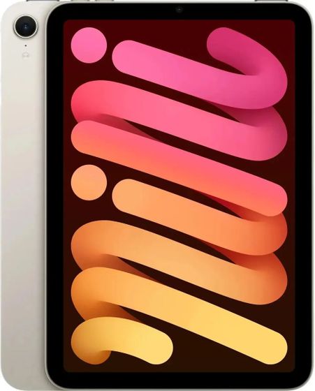 Планшет 8.3&quot; Apple iPad mini 2024 A2993 сияющая звезда IPS 2266x1488 8Gb/256Gb iOS WiFi (MXND3LL/A)