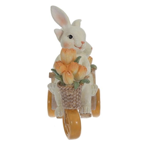 Фигурка декоративная &quot;Зайцы&quot;, L12,5 W6 H13 см