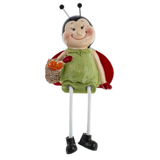 Набор из 2-х фигурок декоративных &quot;Божья коровка&quot;, L10 W7 H14 см