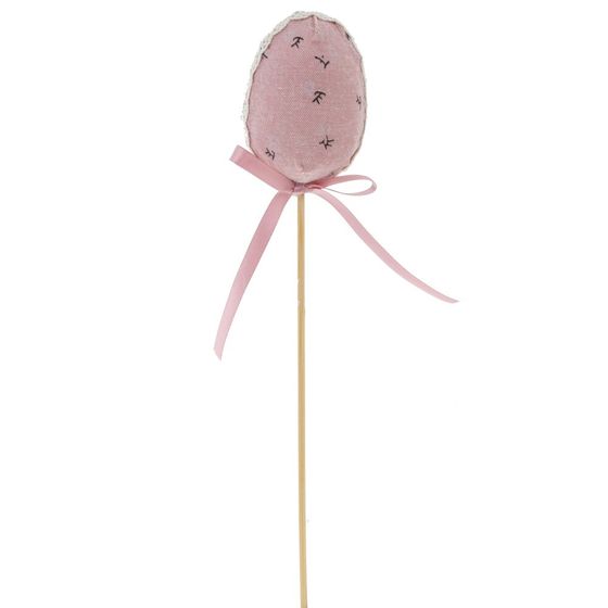 Изделие декоративное (вставка) "Яйцо пасхальное" (5*4,5*7), L5 W5 H25 см, 3в.