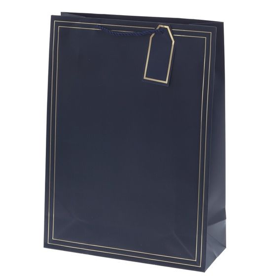 Пакет подарочный (бумага 210г/м2, блок 12шт), L31 W12 H42 см, 10в.