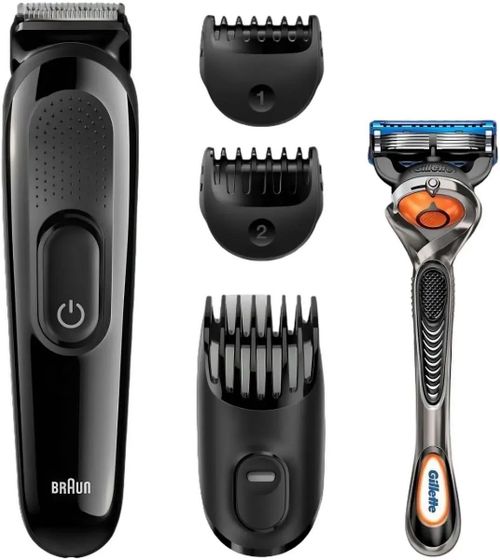 Триммер Braun SK3300 аккум. (насадок 3шт) черный