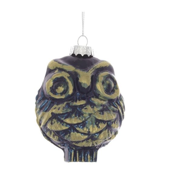Украшение новогоднее &quot;Сова&quot;,  L7 W5,5 H9 см, 2в.