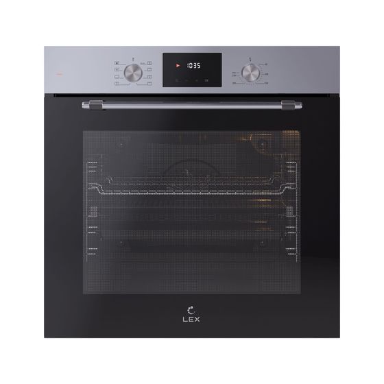 Духовка электрическая LEX EDP 680 IX MAX черный