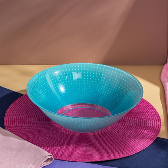 Набор столовый CARINA POP ART TURQUOISE 44 предмета