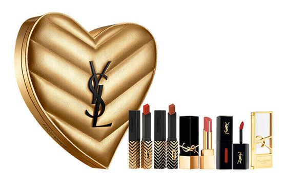 SAINT LAURENT Limited Lipstick Gift Box Makeup Sets Easy-to-Blend Velour Matte Five-Piece Set