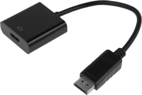 Кабель Premier H105 DisplayPort(m) - HDMI (f) 0.15м черный (A3378)