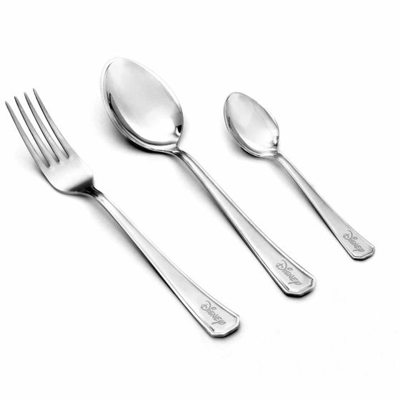 !09 Набор детских столовых приборов "Эльза", 3 предмета, Холодное Сердце