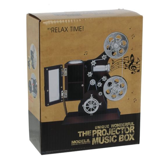 Изделие декоративное "Кинопроектор" (музык.), L17 W7,5 H21 см