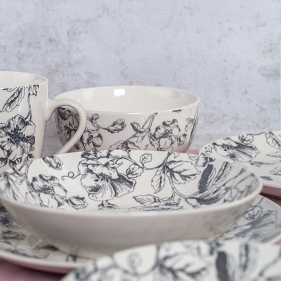 Салатник BOTANICA серый 14.5см 680мл