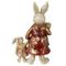 Фигурка декоративная "Зайчиха с зайчонком", L14 W7,5 H21,5 см