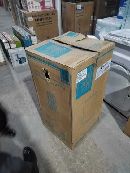 УЦЕНКА-Водонагреватель Regent NTS 100V 1,5K (RE) накопительный электрический 100л белый (3700361)-(замятие со сколом сверху, вмятина на корпусе, пл.уп