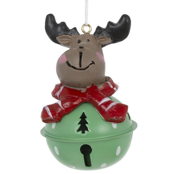 Изделие декоративное подвесное &quot;Бубенчик&quot;, L5 W5 H8,5 см, 3в.