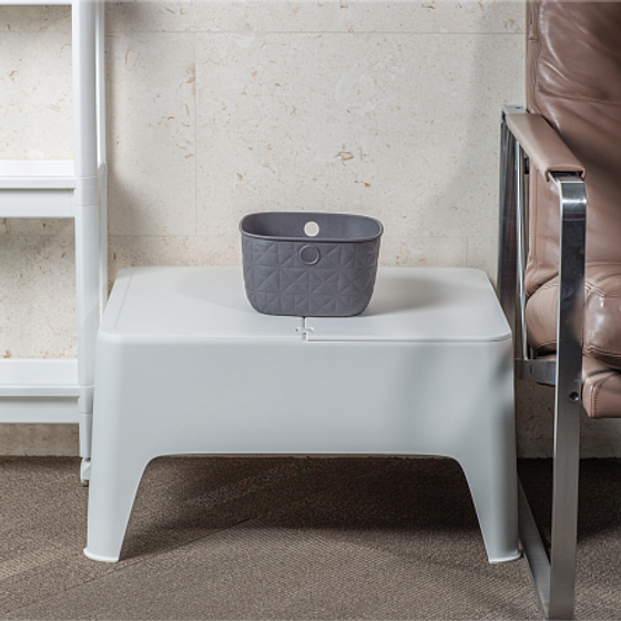 Корзинка SOFTEX XS серая 3л