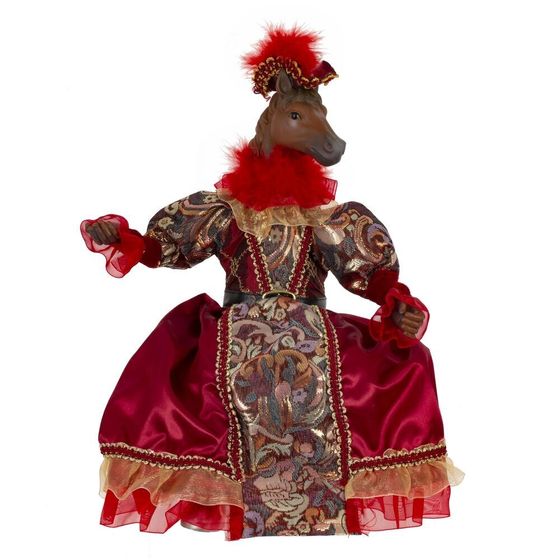 Игрушка набивная &quot;Лошадь&quot;, L17 W11 H42/22 см