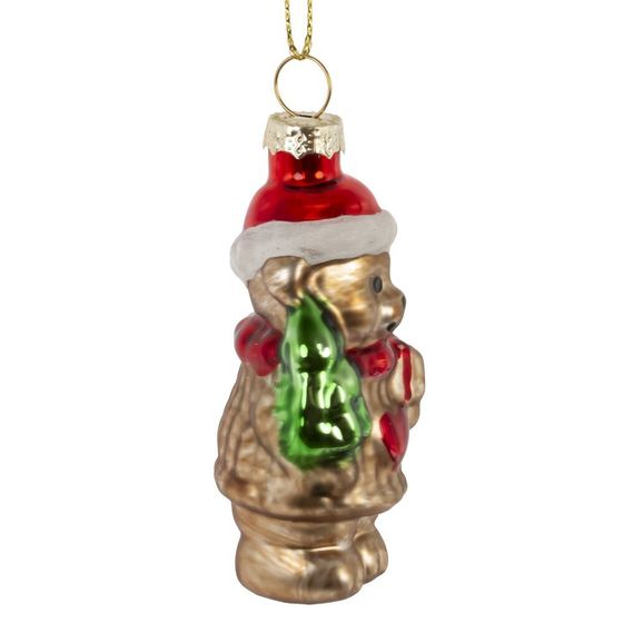 Украшение новогоднее "Мишка", L4 W3,5 H9 см