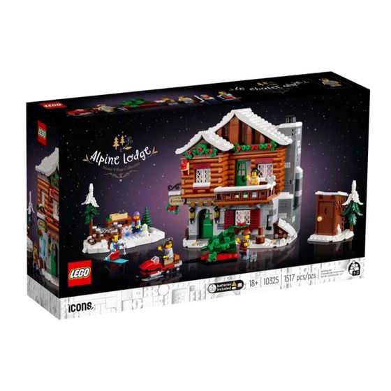 LEGO Alpine Lodge Building Blocks 10325