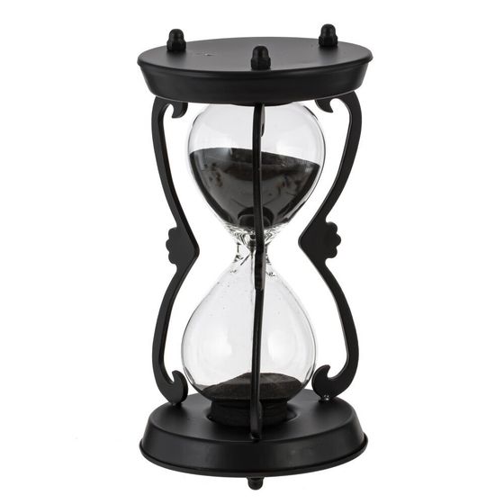 Часы песочные (15 мин.), L10,5 W10,5 H21 см