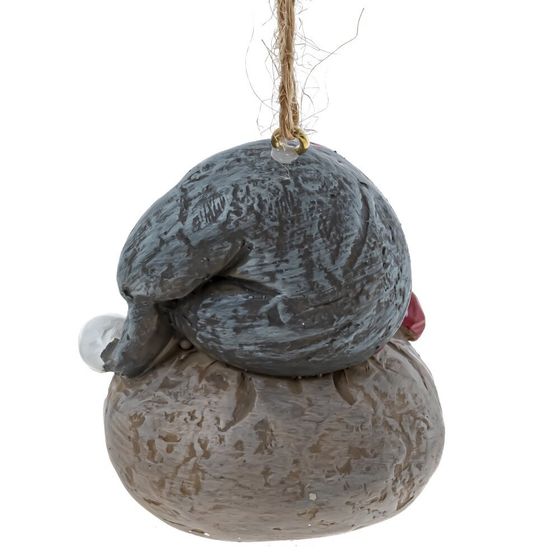 Фигурка декоративная подвесная &quot;Гном&quot;, L5 W5 H6 см, 2в.