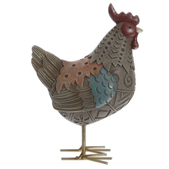 Фигурка декоративная &quot;Курица&quot;, L11 W6,5 H15 см