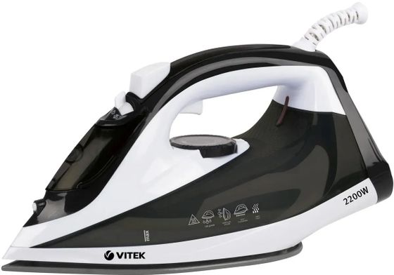 Утюг Vitek Metropolis VT-1267 2200Вт черный/белый