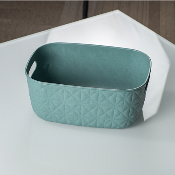 Корзинка SOFTEX S голубая 4л