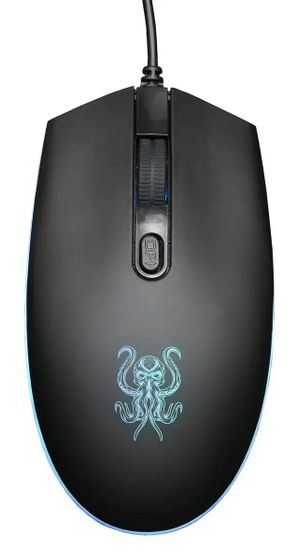 Мышь Oklick 706G OCTA черный проводная оптическая игровая (1600dpi) (1196432)
